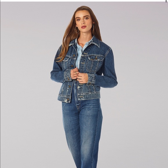 LEE VINTAGE JEAN JACKET NWT! - Picture 3 of 4